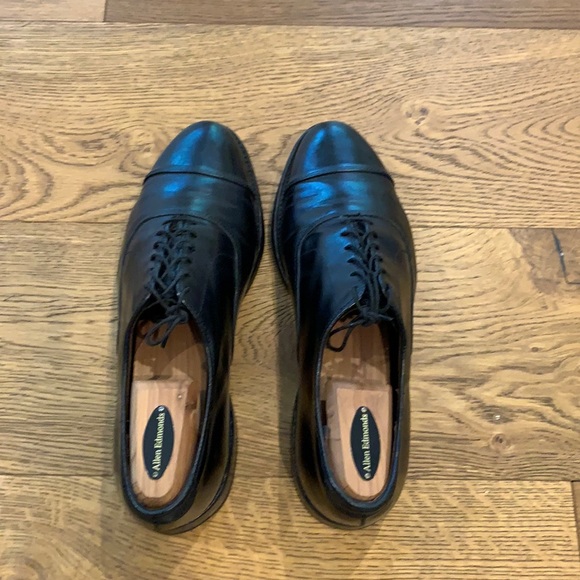 Allen Edmonds Black Dress Shoes, 9 1/2 D main image 6